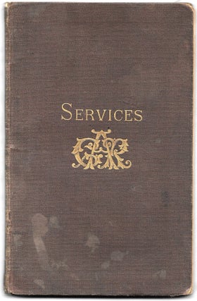 Item #46714 SERVICES FOR THE USE OF THE GRAND ARMY OF THE REPUBLIC. Rev. Jos. F. Lovering