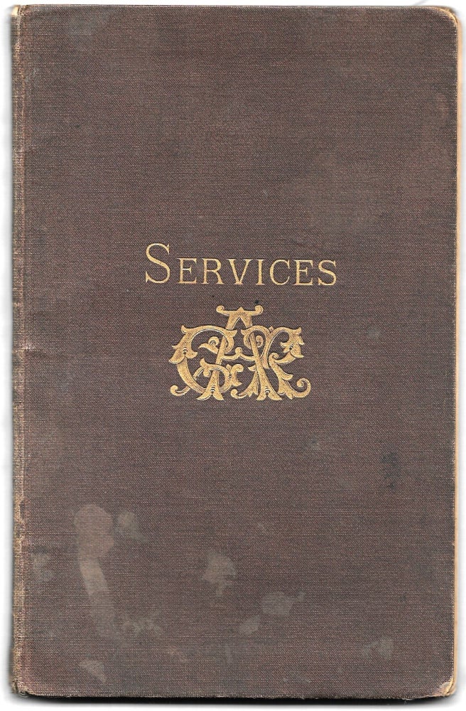 Item #46714 SERVICES FOR THE USE OF THE GRAND ARMY OF THE REPUBLIC. Rev. Jos. F. Lovering.