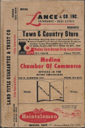 Item #49316 ROBINSON'S 1966 MEDINA, OHIO, CITY DIRECTORY