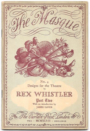 Item #55178 DESIGNS FOR THE THEATRE. Part Two....With an Introduction by. Rex Whistler
