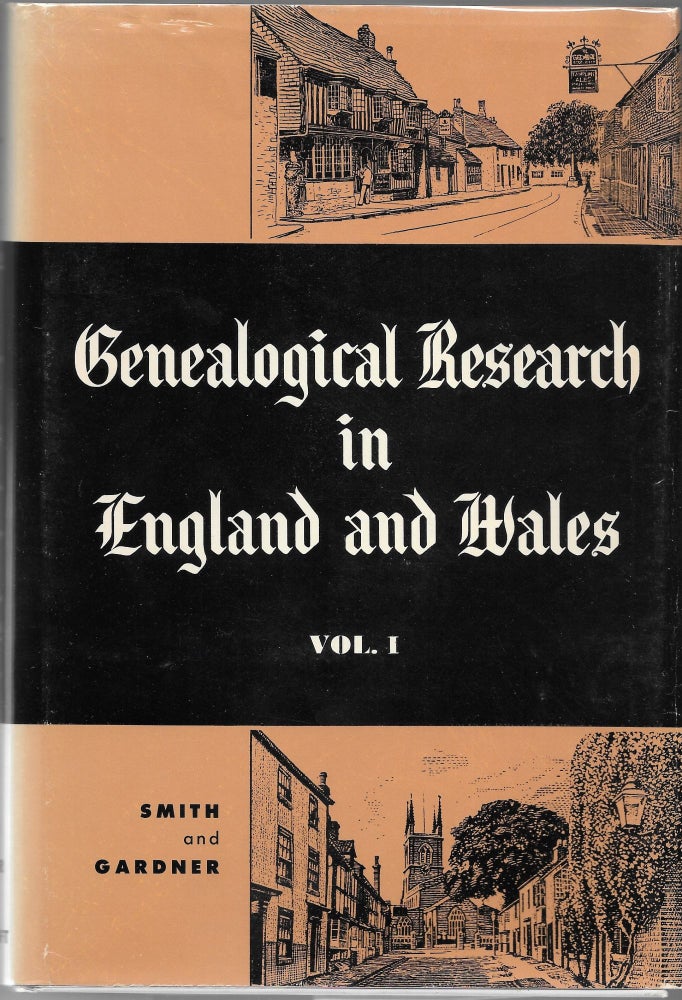 Item #59812 GENEALOGICAL RESEARCH IN ENGLAND AND WALES. 2 Volumes. David E. Gardner, Frank Smith.