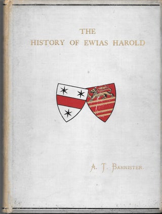 Item #60869 THE HISTORY OF EWIAS HAROLD. Rev A. T. Bannister