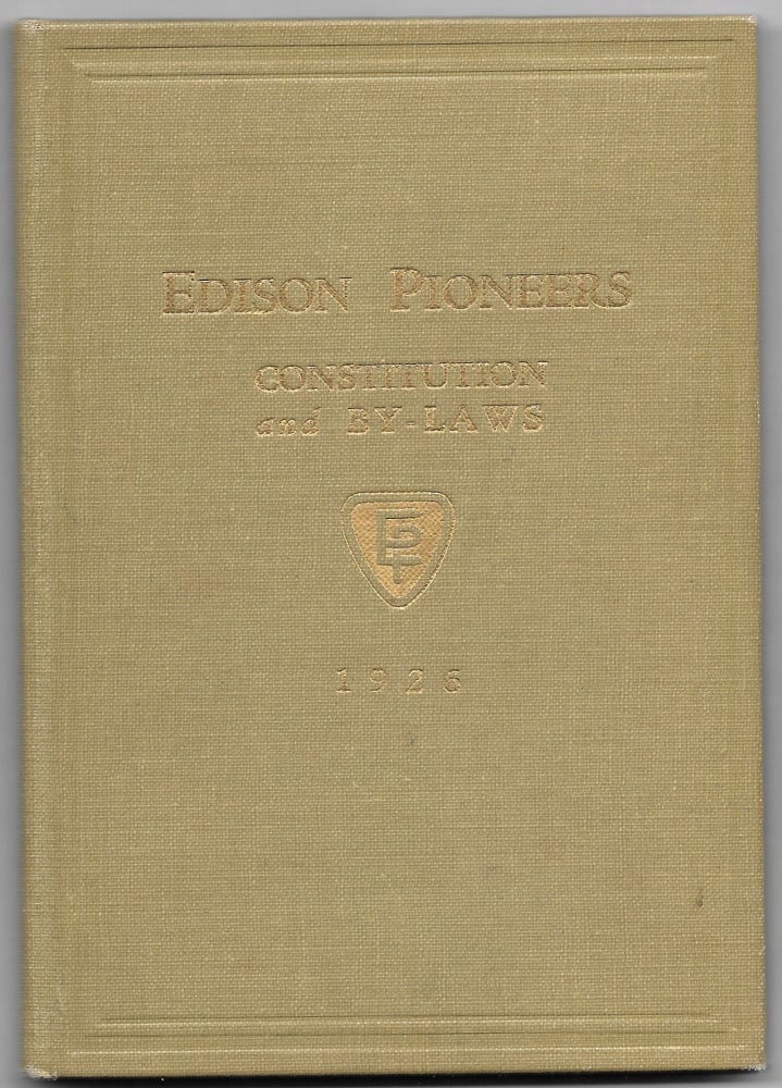 Item #64306 EDISON PIONEERS.