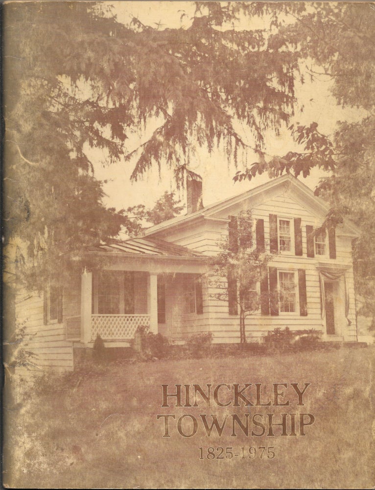 Item #64993 HINCKLEY TOWNSHIP 1825-1975. Jane Cobb, Elaine Vanderschrier.