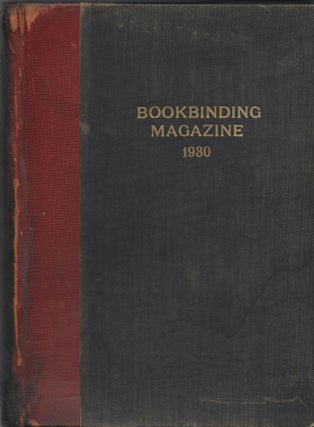 Item #65676 BOOKBINDING MAGAZINE. 1930