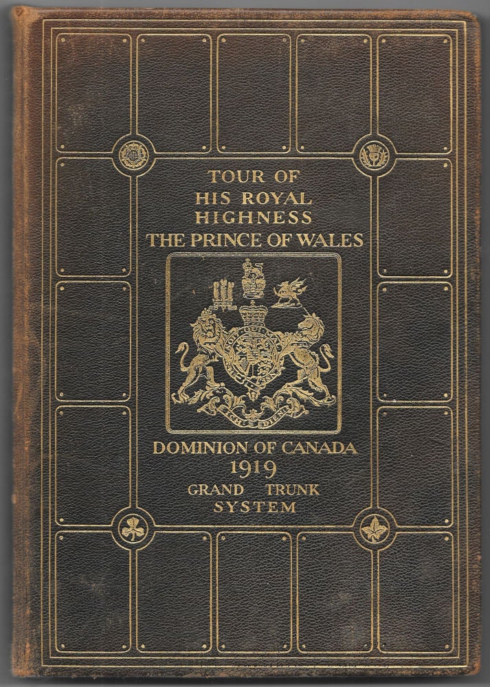 Item #66431 ANNOTATED TIME TABLE. THE TOUR THROUGH CANADA OF HIS ROYAL HIGHNESS, THE PRINCE OF WALES, , AUGUST - OCTOBER: 1919.