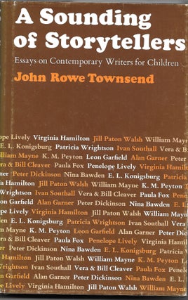 Item #66608 A SOUNDING OF STORYTELLERS, John Rowe Townsend
