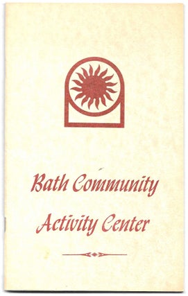Item #66765 BATH COMMUNITY ACTIVITY CENTER. Jill Vantrease