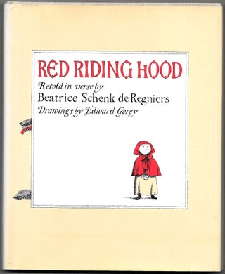 Item #66866 RED RIDING HOOD. Beatrice Schenk de Regniers