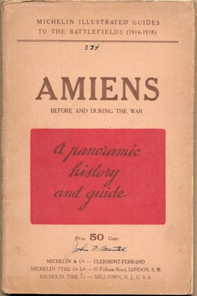 Item #66945 AMIENS BEFORE AND DURING THE WAR