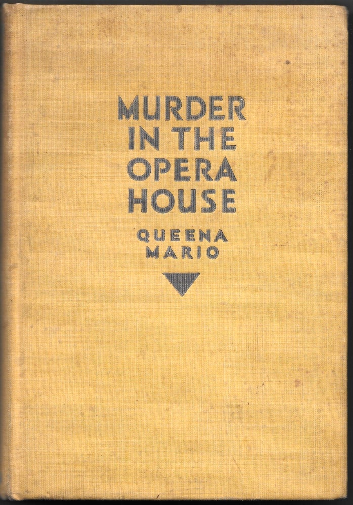 Item #67409 MURDER IN THE OPERA HOUSE. Queena Mario.