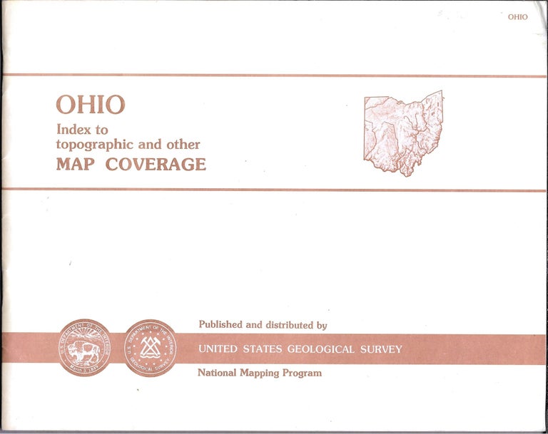 Item #67437 OHIO. Index to Topographic and Other Map Coverage.