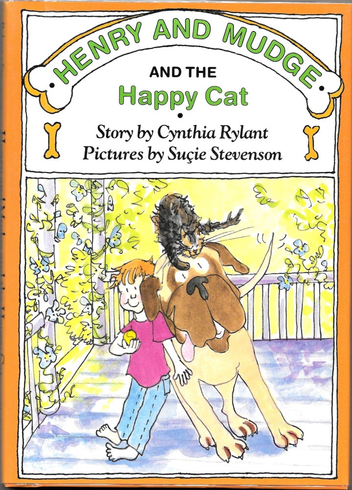 Item #67523 HENRY AND MUDGE AND THE HAPPY CAT, Cynthia Rylant.