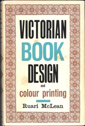 VICTORIAN BOOK DESIGN. Ruari McLean.