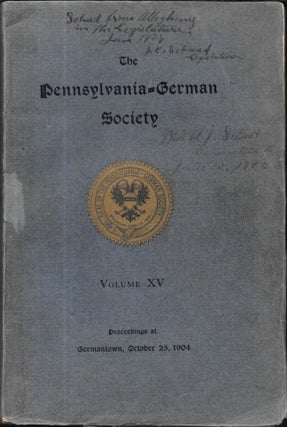 Item #67634 THE PENNSYLVANIA-GERMAN IN THE FRENCH AND INDIAN WAR, A Historical Sketch. Henry...