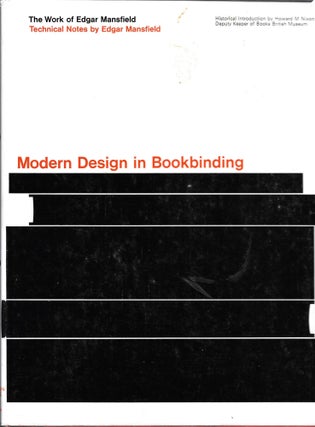Item #67690 MODERN DESIGN IN BOOKBINDING