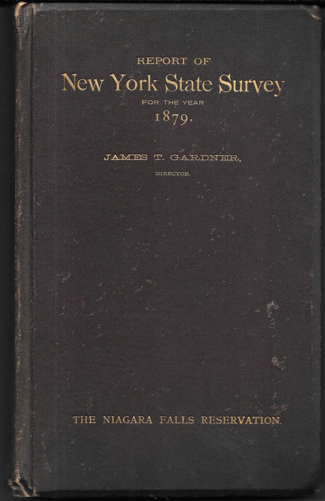 Item #67747 SPECIAL REPORT OF NEW YORK STATE SURVEY ON THE SCENERY OF NIAGARA FALLS. James T. Gardiner.