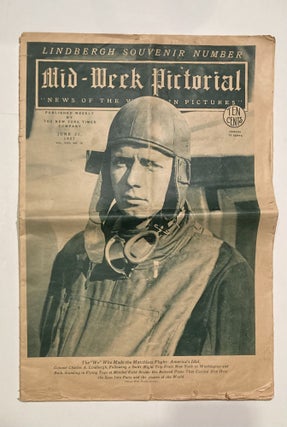 Item #67890 MID-WEEK PICTORIAL. Lindbergh Souvenir Number. Vol. 25, No. 18. June 23, 1927
