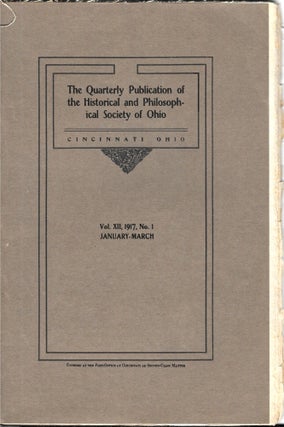 LETTERS OF THOMAS BOYLSTON ADAMS. Quarterly Publication of the Historical and Philosophical...