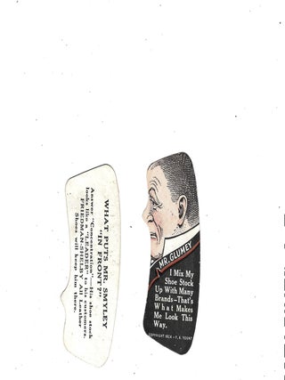 Item #68149 MR. SMYLEY and MR. GLUMLY. Mysterious - Great Fun