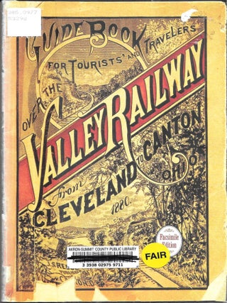 Item #68162 GUIDE BOOK FOR THE TOURIST AND TRAVELER OVER THE VALLEY RAILWAY! John S. Reese