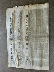 THE DOLLAR NEWSPAPER. A Family Weekly Periodical. Vol. VII, No. 5. Wednesday, February 14, 1849