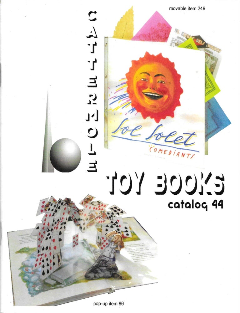 Item #68342 CATTERMOLE TOY BOOKS. Catalog 44.
